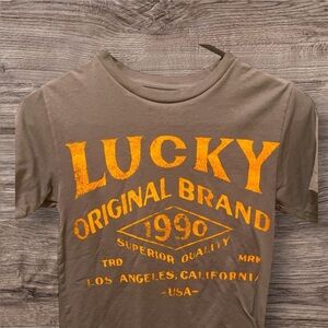 Boys Lucky Brand Short Sleeve Tshirt Size Sm